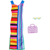 Barbie Fashion Accessories Rainbow Dress with Bag Set Ireland