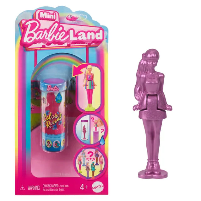 Barbie Mini BarbieLand Color Reveal packaging and mystery doll Ireland