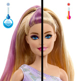 Barbie Pet Party Blonde Doll showing colour-change hair transformation feature