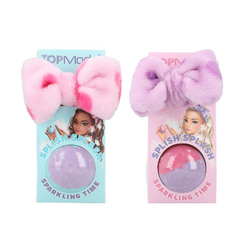 TOPModel Bathfizzer And Headband Asst