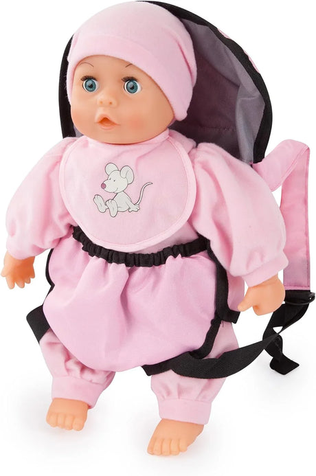 Bayer My First Baby Doll backpack toy Ireland
