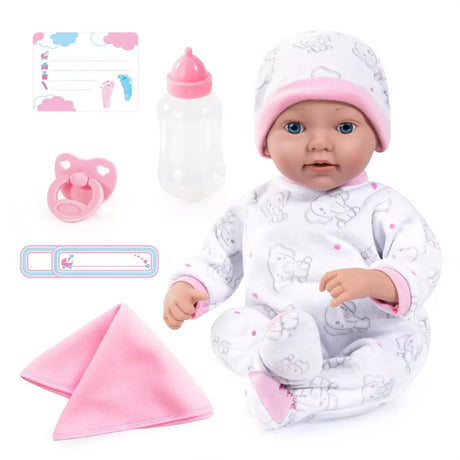 Bayer Reborn Baby Doll with accessories 38cm toy Ireland