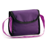 Matching purple shoulder bag for the Bayer Trendy doll pram