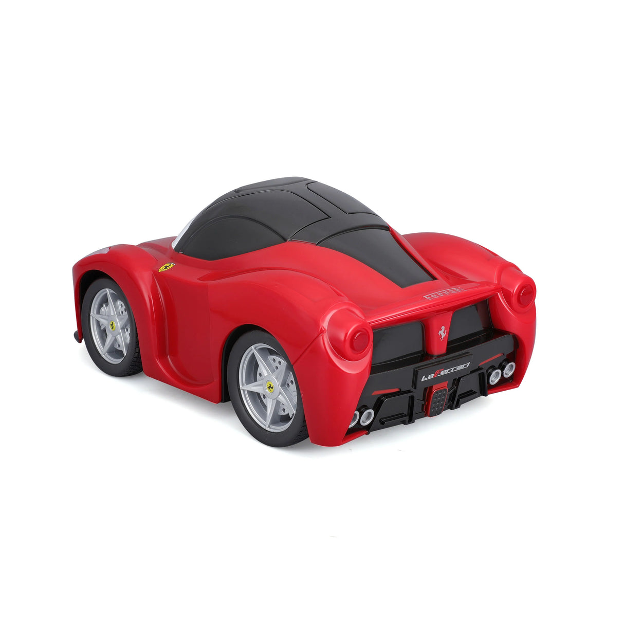 Bburago BB Junior Ferrari My First RC LaFerrari red car shown from the rear