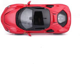Bburago Ferrari SF90 Stradale viewed directly from above