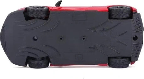 Bburago Ferrari SF90 Stradale underside showing chassis and wheels