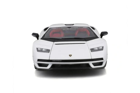 Bburago Lamborghini Countach LPI 800-4 front view showing headlights, bonnet and front bumper