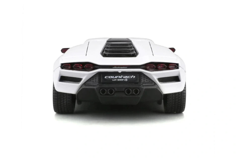 Bburago Lamborghini Countach LPI 800-4 rear view showing taillights, exhausts and rear grille