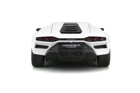 Bburago Lamborghini Countach LPI 800-4 rear view showing taillights, exhausts and rear grille