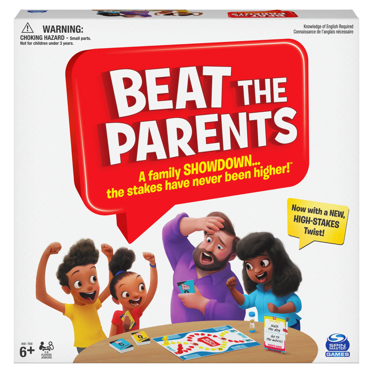 Beat the Parents trivia board game box front Ireland