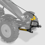 BERG front lifting unit mounted on black go-kart rear axle with hook – Ireland