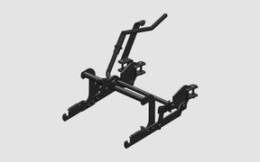 Rear lifting unit for BERG XL go-kart with powder-coated steel arms – Ireland