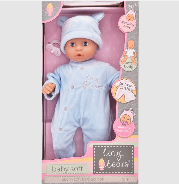 Tiny Tears Baby Soft Blue