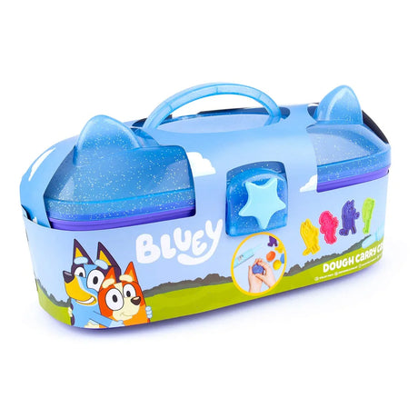 Closed Bluey Dough Carry Case featuring Bluey and Bingo artwork – Ireland
