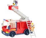 Bluey Firetruck toy with extended ladder, Bingo and Bob Bilby rescue scene – Ireland