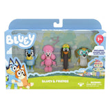 Boxed set of Bluey & Friends 4 Pack including Coco, Snickers, Bluey and Honey Ireland