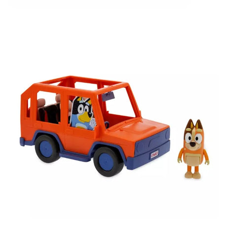 Bluey 4WD toy car with Chilli figure and open roof for play – Ireland