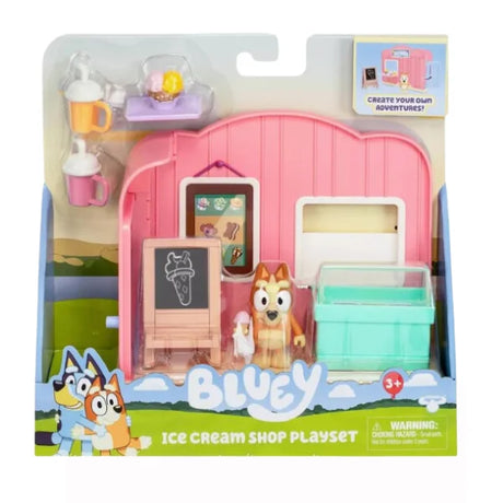 Boxed Bluey Ice Cream Shop Playset with Bingo and accessories – Ireland