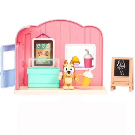 Bluey Ice Cream Shop toy playset with Bingo serving and accessories – Ireland