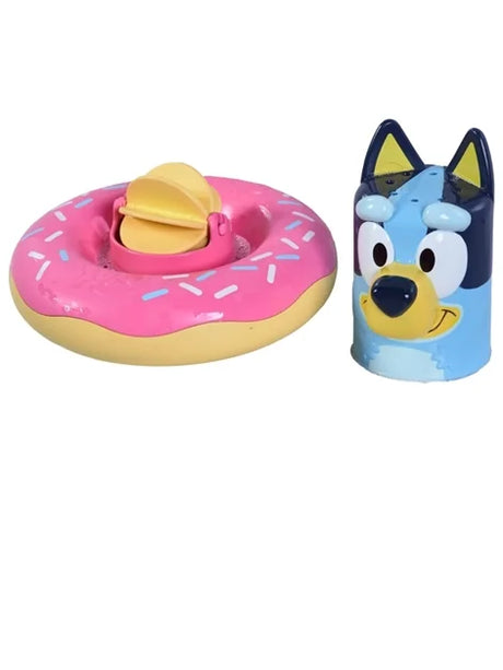 Bluey Splash and Float bath toy with figure and donut ring separated – Ireland