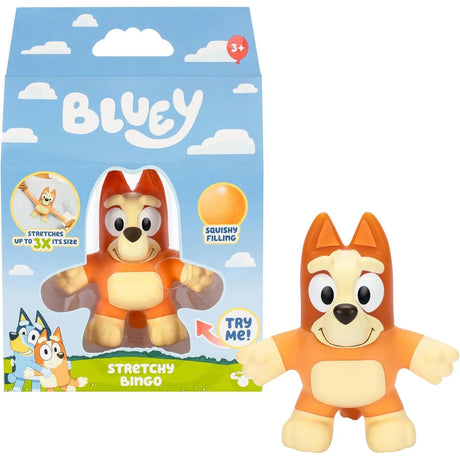 Bluey Stretchy Bingo toy packaging front view Ireland