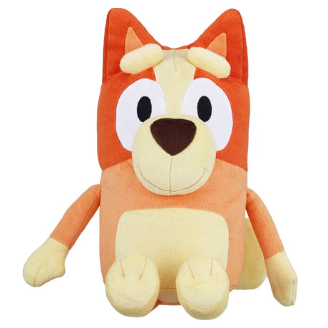 Bluey Talking Bingo plush soft toy shown from front with smiling face – Ireland