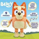 Bluey Talking Bingo plush toy with callouts for phrases and music feature – Ireland