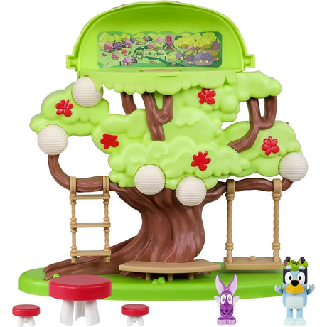 Unboxed Bluey's Tree Playset with secret hideaway scene and figures – Ireland