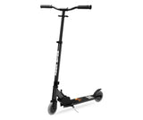 Boldcube Onyx Black scooter shown upright in a front three quarter view