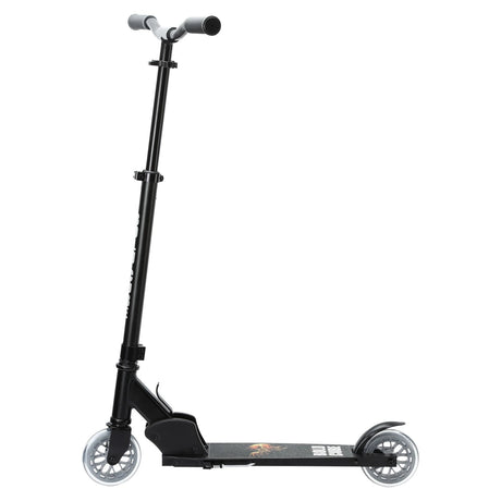 Boldcube Onyx Black scooter shown upright from the side