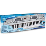 Bontempi 54 Key Digital Keyboard retail box showing the 54 key keyboard and product features