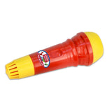 Red and yellow Bontempi Echo Microphone toy for kids with echo sound effect