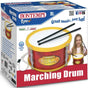 Bontempi Red Marching Drum box showing drum, sticks, and child playing on packaging