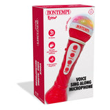 Bontempi Sing-Along Microphone with Light in retail box