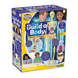 Brainstorm Build A Body retail box showing the skeleton, organs and 32+ piece anatomy set