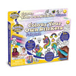 Brainstorm Colour Your Own Stickers Fairytale retail box with fairies, unicorns and colouring pens shown on the front