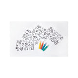Brainstorm Colour Your Own Stickers Sea Creatures sticker sheets with four coloured paint pens