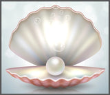 Brainstorm Mermaid Torch and Projector image showing a glowing pearl inside an open shell