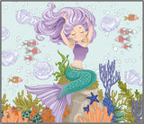 Brainstorm Mermaid Torch and Projector image showing a purple haired mermaid among coral and fish