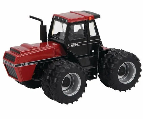 Front angle of Britains Case 4894 Tractor 1:32 model with dual wheels – Ireland