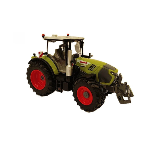 Britains CLAAS ARION 6.190 tractor model showing the front linkage, cab and treaded tyres