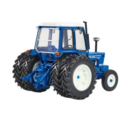 Rear view of Britains Ford 7600 Tractor 43371 dual wheels Ireland
