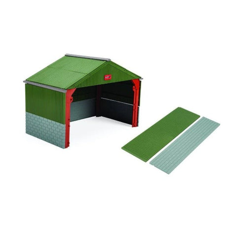 Britains Machinery Shed 43357 green farm building with removable wall panels Ireland