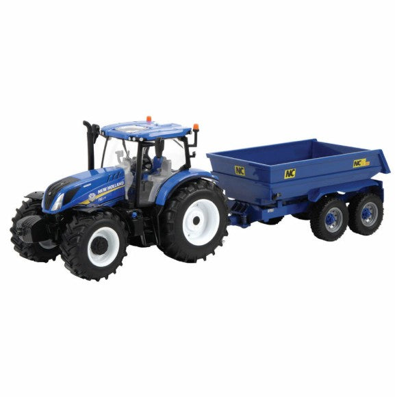 Britains New Holland T6.175 with NC Dump Trailer Playset Ireland