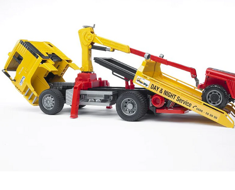 Bruder TGA Breakdown Truck with Cross Country Vehicle