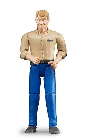 Bruder Man Light Skin Blue Jeans