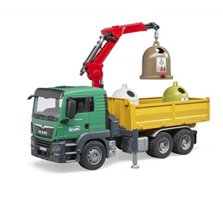 Bruder Recycling Truck & Containers