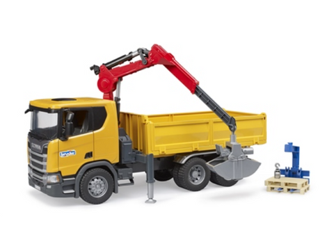 Bruder Scania Super 560R Construction Truck with Crane