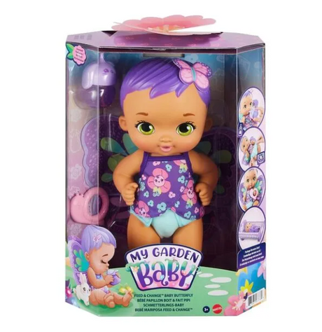 My Garden Baby Feed & Change Baby Butterfly
