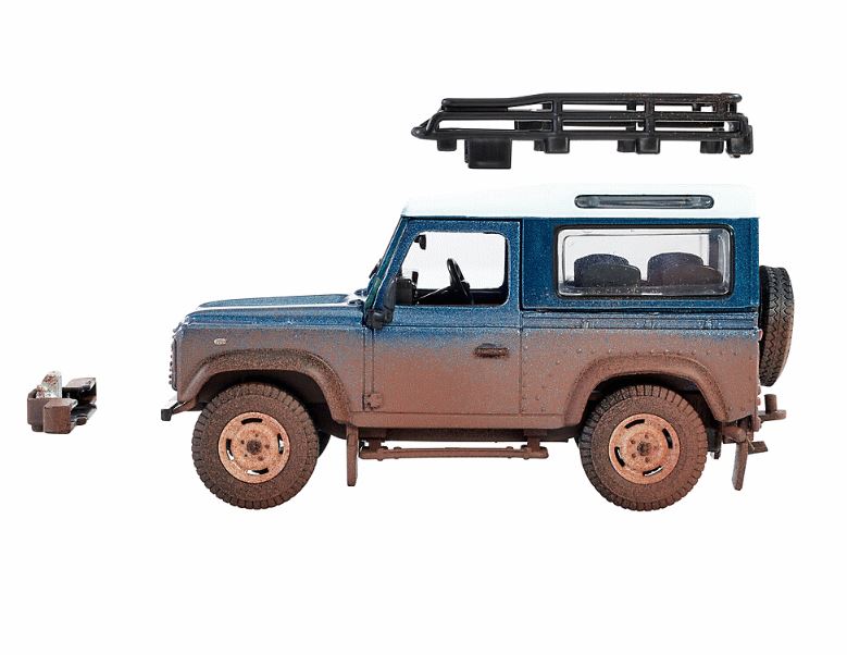 Britains Muddy Land Rover Defender 90 - 43321